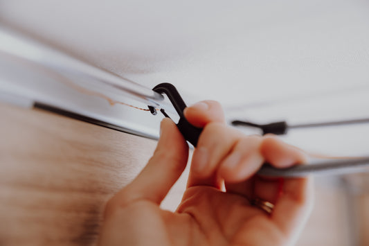 Gummileine mit Haken