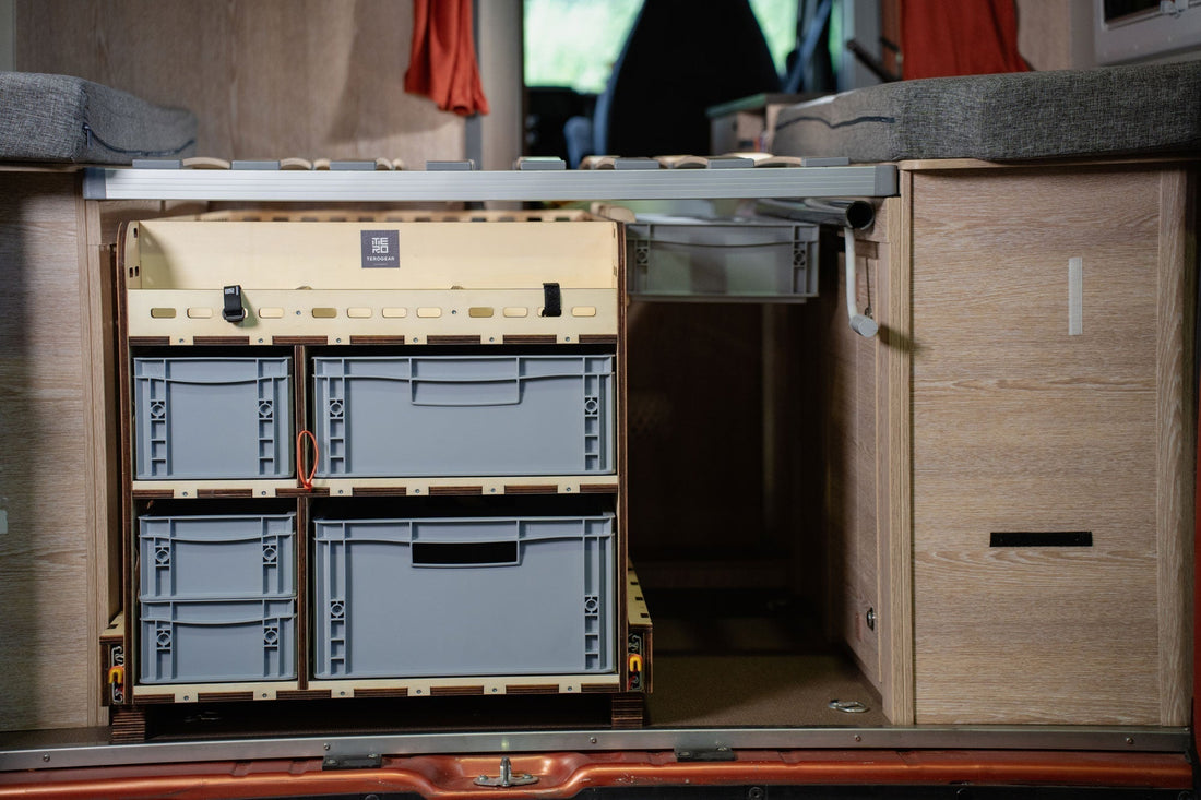 Familie, Hund, Abenteuer – und endlich Ordnung im Van: Sarahs Erfahrung mit der Terobox Uni 125