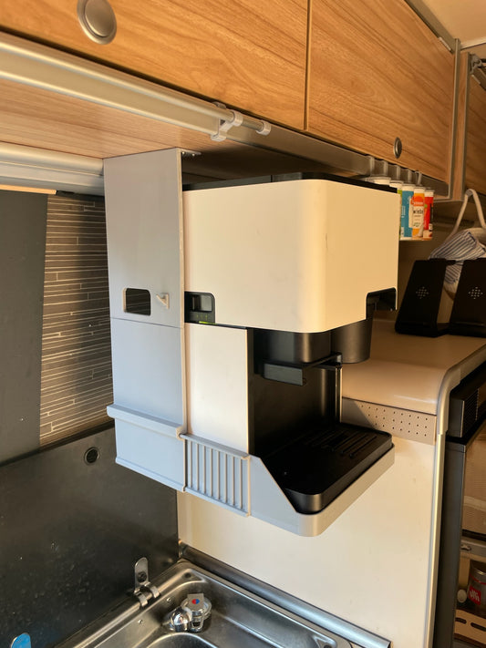 Kaffemaschinenhalter Cube 4 für Hymer GCS