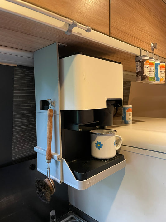 Kaffemaschinenhalter Cube 4 für Hymer GCS